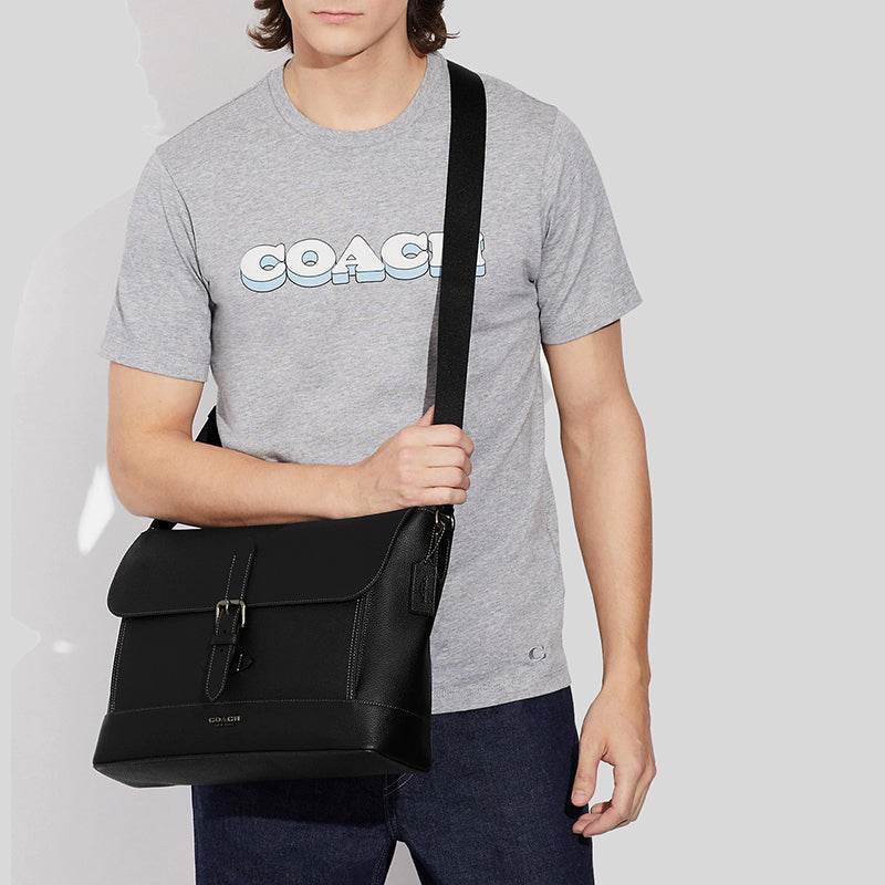 Hudson messenger bag coach store