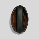 Coach Graham Crossbody In Signature Canvas With Varsity Motif Khaki Amazon Green CE638