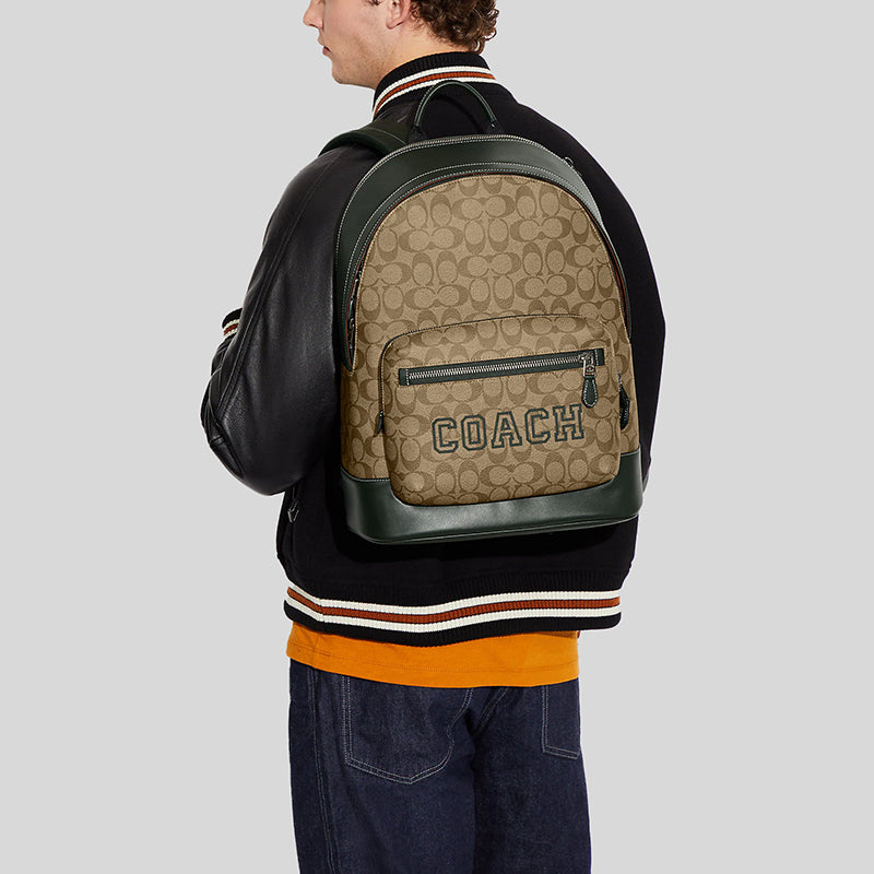 Coach men's west backpack shop
