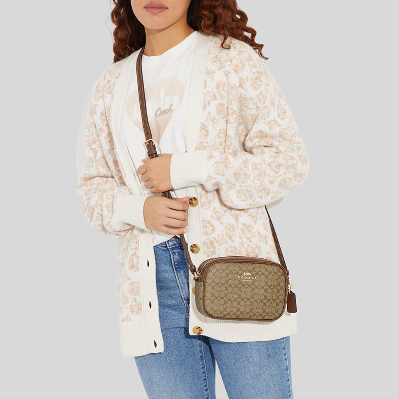 Coach canvas camera hotsell bag