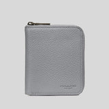 Coach Small Zip Around Wallet Heather Grey F25412