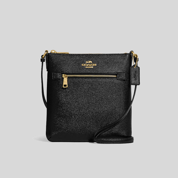Coach Mini Rowan File Bag Black CE871