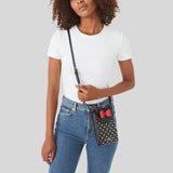 Disney X Kate Spade New York Minnie Mouse North South Flap Phone Crossbody Bag Black K4830