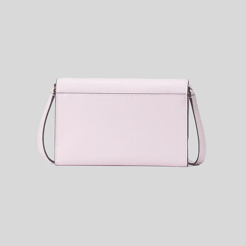 Kate Spade Perry Leather Crossbody Bag Pale Amethyst K8709