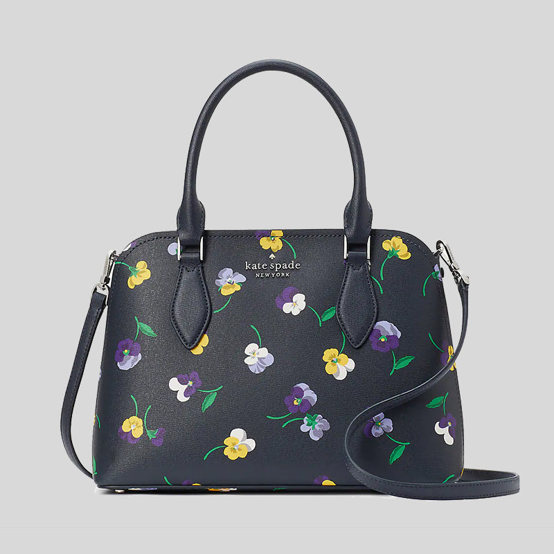 Kate Spade Darcy Small Satchel Blazer Blue Multi KA606