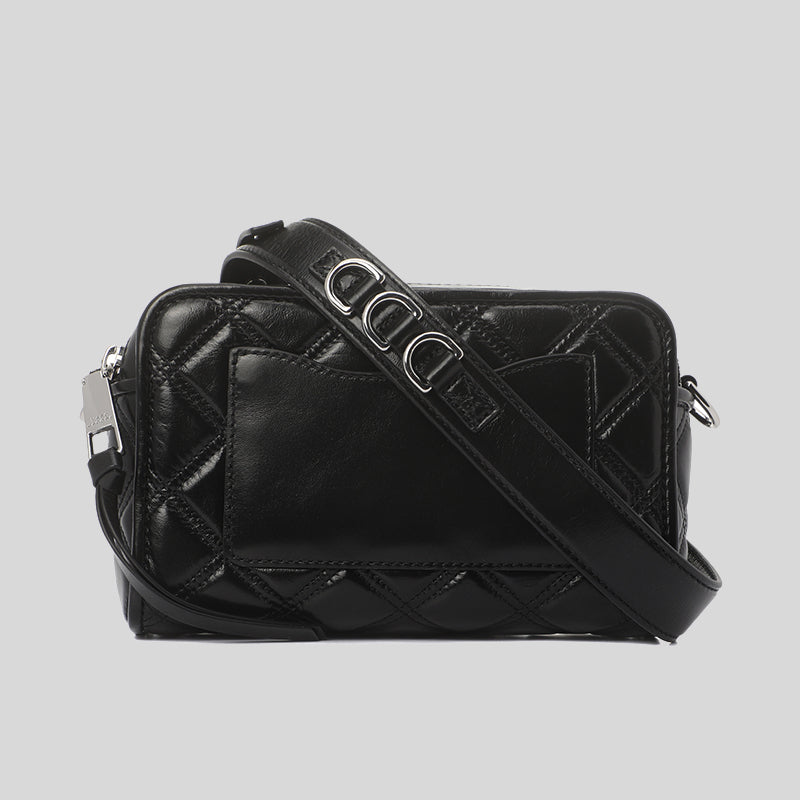 Marc Jacobs Softshot 27 Black Crossbody Bag Women's Handbag B10101