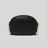 Michael Kors Jet Set Charm Small Pebbled Leather Crossbody Bag Black 32F2GT9C0L