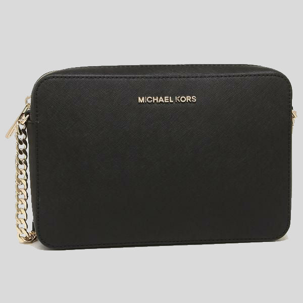 Michael Kors Jet Set Item Crossbody Bag Black 35T8GTTC9L New Logo