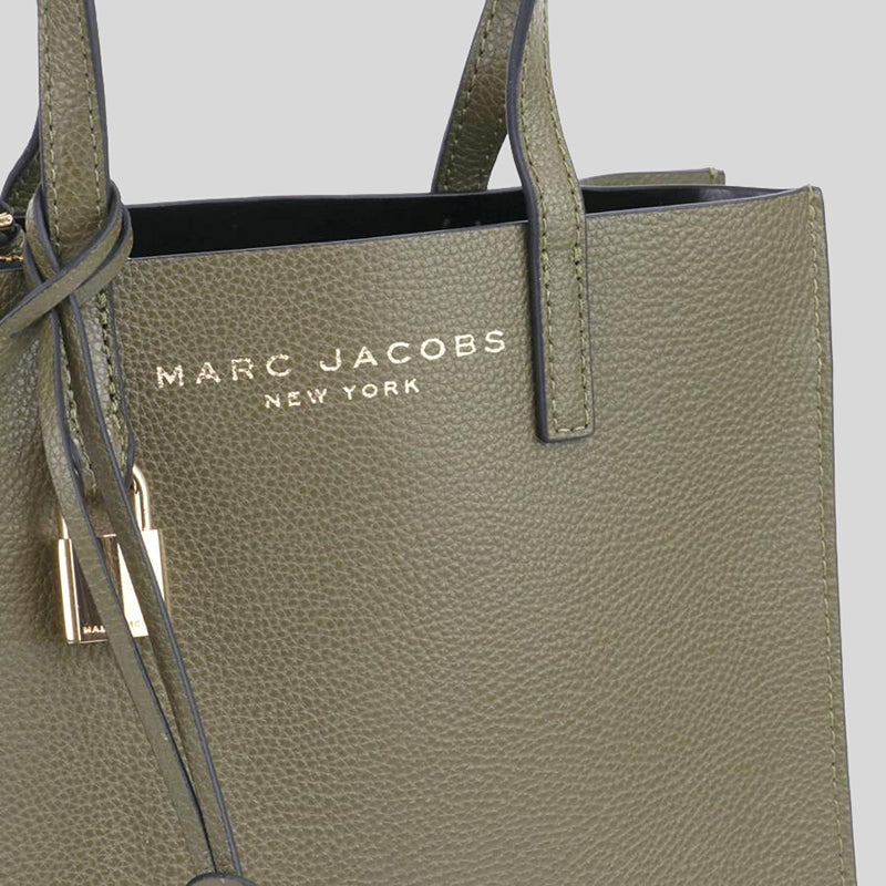 Marc Jacobs Mini Grind Coated Leather Tote Beech M0015685