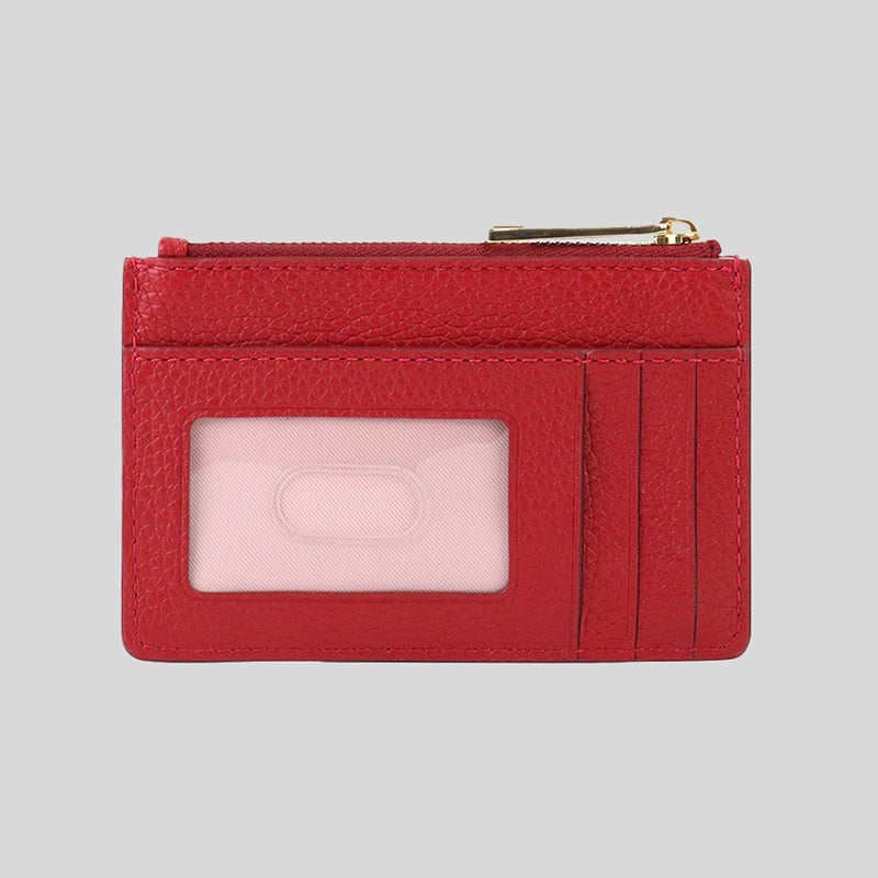 Marc Jacobs The Groove Top Zip Wallet Savvy Red M0016972