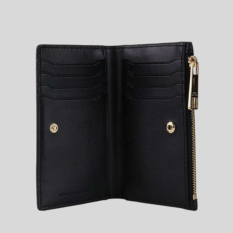 Marc Jacobs Daily Small Slim Bifold Wallet S105M06SP21 Black