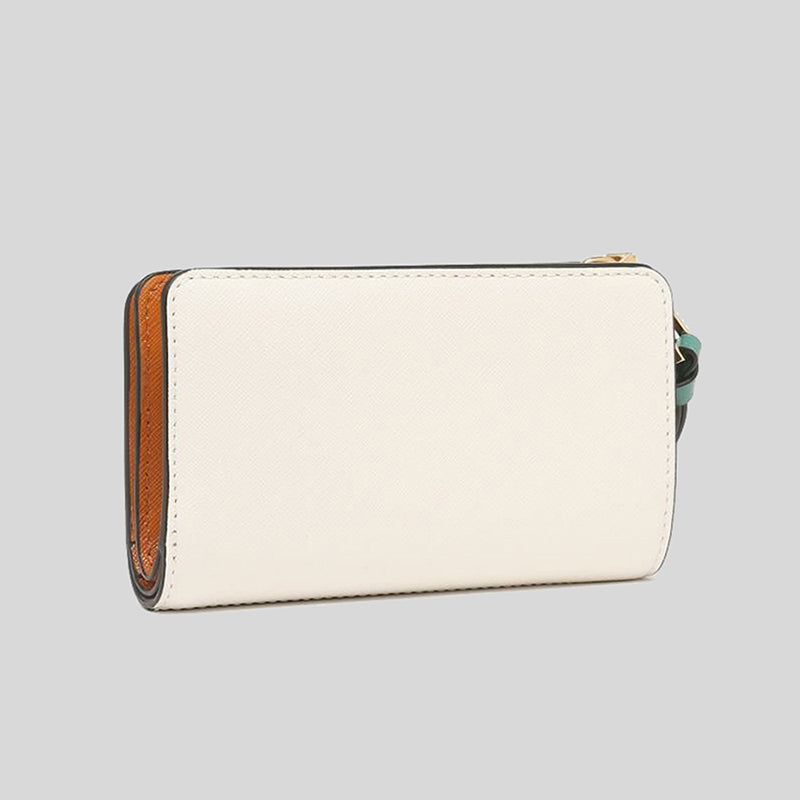 Marc Jacobs THE Snapshot Compact Wallet Black Honey Ginger M0013356