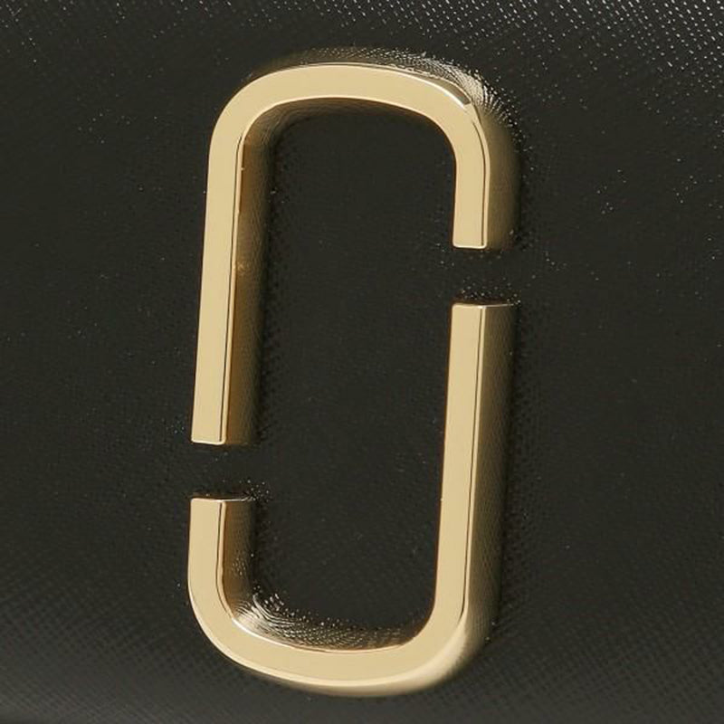 Marc Jacobs THE Snapshot Compact Wallet Black Honey Ginger M0013356