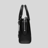 Michael Kors Sheila Small Center Zip Satchel Black 35S3S6HS5L