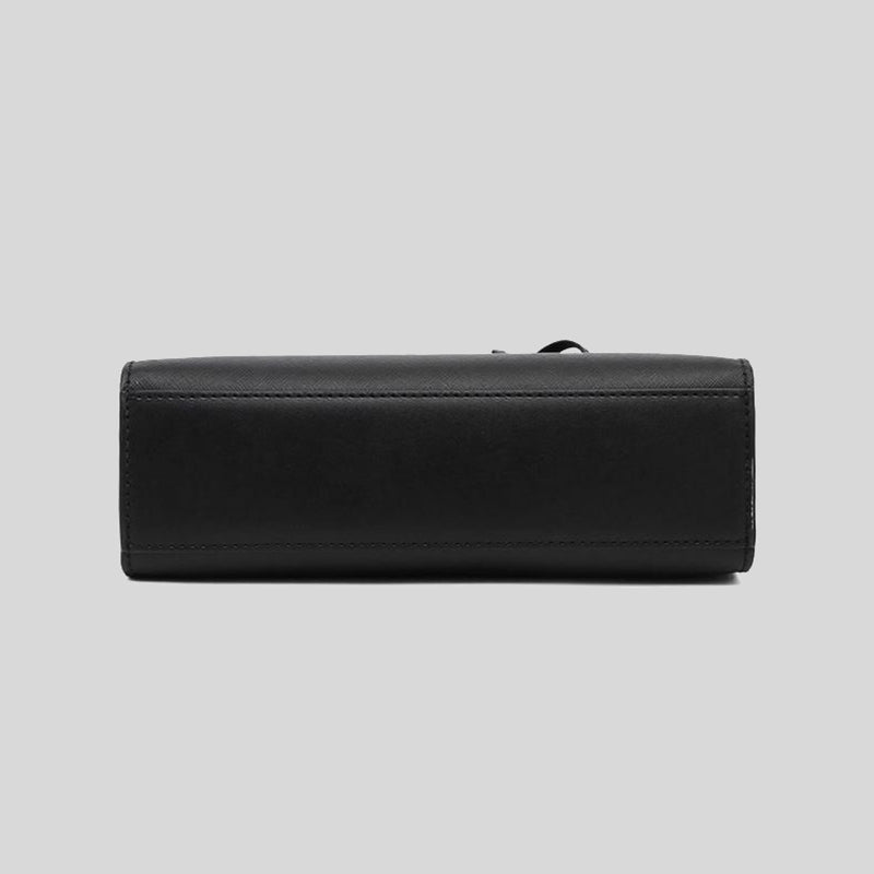 Michael Kors Sheila Small Center Zip Satchel Black 35S3S6HS5L