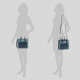 Marc Jacobs Mini Grind Satchel Tote Bag Blue Heaven Multi M0016132