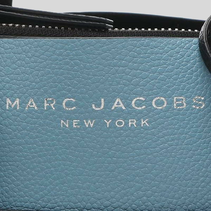 Marc Jacobs Mini Grind Satchel Tote Bag Blue Heaven Multi M0016132