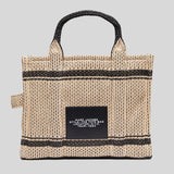 Marc Jacobs The Straw Jacquard Small The Tote Bag Natural H069M06PF22