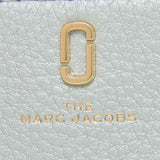 MARC JACOBS The Softshot Small Bifold Wallet Metallic Lake Blue M0016544