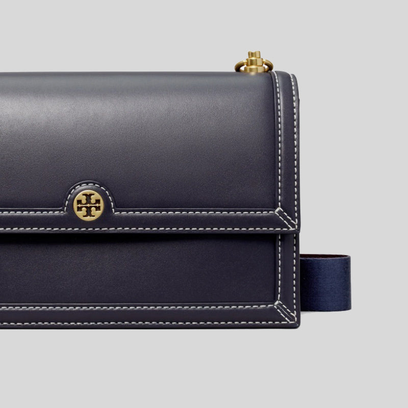 Tory Burch - T Monogram Shoulder HANDBAG REVIEW (Leather/Midnight) +  ADDRESSING THE ISSUE 