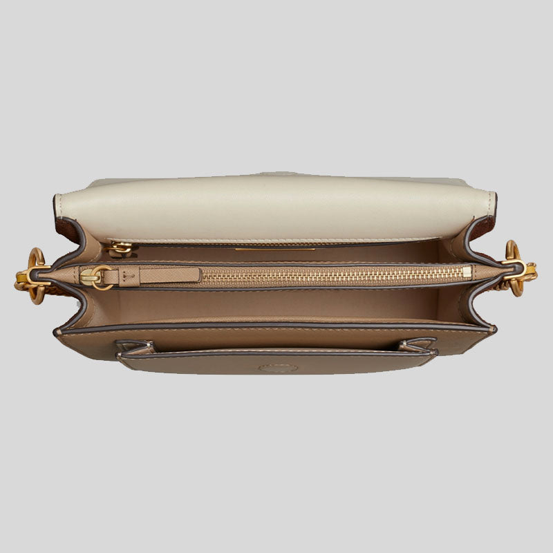 Tory Burch Robinson Color-block Convertible Shoulder Bag In Black/Port –  Balilene